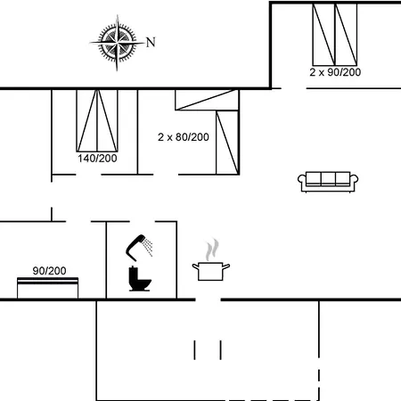 Casa de Férias Nielsine - 1-5km From The Sea By Interhome